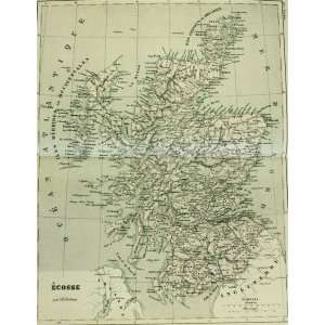  Dufour map of Scotland (1854)