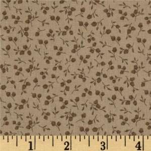  44 Wide Mrs. Marchs Autumn Forest Berries Taupe Fabric 