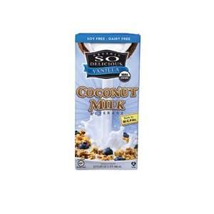So Delicious, Organic Vanilla Coconut Milk, Aseptic Package, 12/32 Oz 