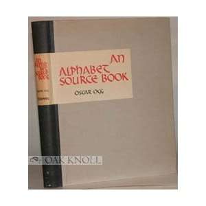  ALPHABET SOURCE BOOK.AN Oscar Ogg Books