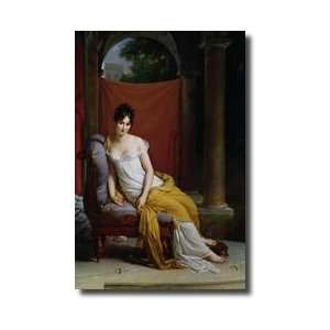  Portrait Of Madame Recamier 17771849 Giclee Print