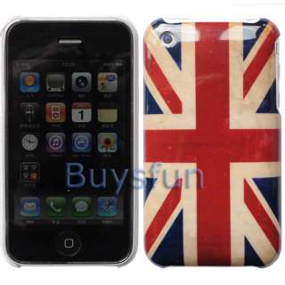   Britain Union Jack flag Hard Case Cover For Apple iPhone 3G 3GS  