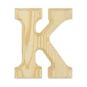  Juma Farms Wood Letters 6 Letter K LETTER K; 6 Items 