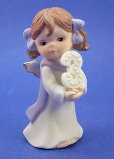 Heavens Little Angels Keepsake Figurine Age 3 by Roman  