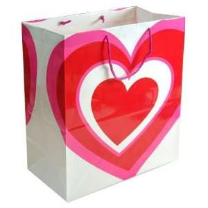    Large Gift Bag w/Heart Designs Case Pack 120