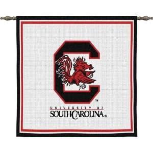 University of South Carolina Mascot Woven Tapestry Wall Hanging   34 