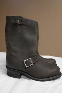 NEW WOMENS FRYE 11 TALL MOTORCYCLE BOOTS OILED BROWN  