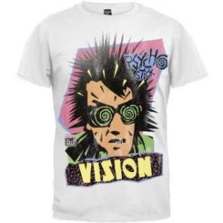  Vision Streetwear   Psycho Stick Soft T Shirt: Clothing