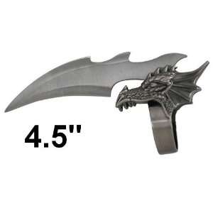   Iron Reaver Claw Finger Blade Cool Gothic Ring Knife 