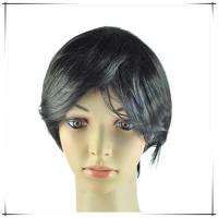 Straight Untidy Layer Short Gothic party Men mens full Wig wigs hair 