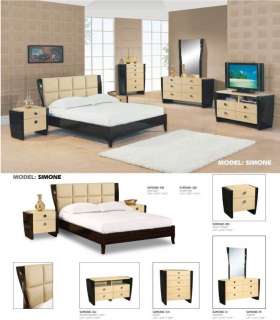 GLOBAL furniture USA SIMONE MODERN bedroom set Queen  