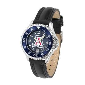  Arizona Wildcats UA NCAA Womens Leather Anochrome Watch 