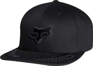 NEW FOX BISHOP FLEXFIT HAT BLACK S/M  