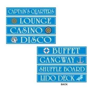  Cruise Ship Sign Cutouts