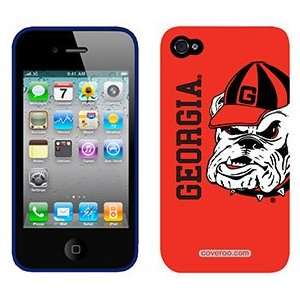  Georgia Mascot Full on AT&T iPhone 4 Case by Coveroo  