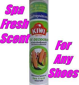 Shoe Deodorant Spray Odor Disinfectant Foot Footware Spa KIWI Stinky 