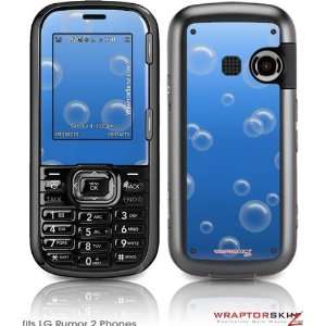  LG Rumor 2 Skin   Bubbles Blue by WraptorSkinz Everything 