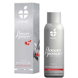  Swede Global Flower Power Massage Oil, Teasing 1.7 oz 