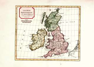 ANTIQUE MAP , GREAT BRITAIN , United Kingdom, 1806  