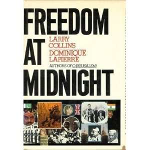  Freedom at Midnight [Hardcover] Larry Collins Books