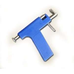  Blue Ear Piercing Gun Steel Pierce Metal Instrument 