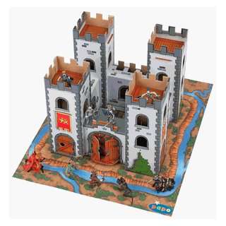    Papo Toys MINI Medieval Castle (Cardboard) 33101 Toys & Games
