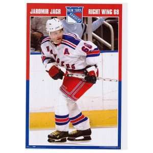  Jaromir Jagr New York Rangers POSTER NYR NHL 2005 RARE 