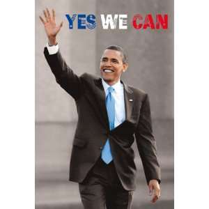  Yes We Can Obama Amrican President PAPER POSTER measures 