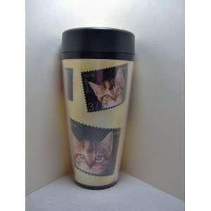  Cat Travel Mug by U.S. Postal Service: Home & Kitchen