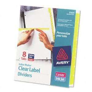  Avery Index Maker Divider w/Color Tabs AVE11415 Office 
