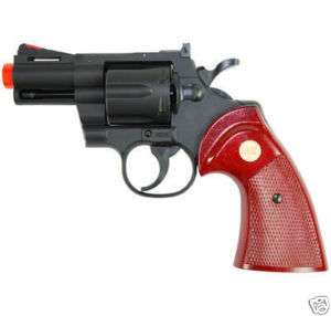 UHC 2.5 Spring Revolver Airsoft Pistol Gun BLK 939BW  