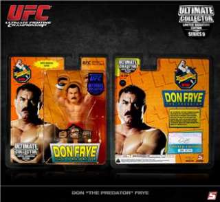 DON FRYE UFC ROUND 5 SERIES 9 LIMITED EDITION ACTION FIGURE (SIGNATURE 