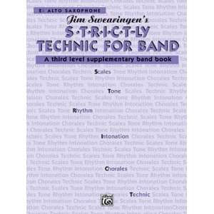   Technic for Band Book Saxophone By Jim Swearingen