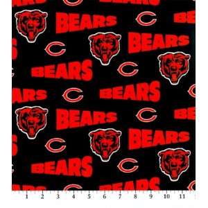  NFL Cotton Print Chicago Bears
