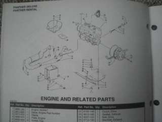 1995 Arctic Cat Snowmobile Parts Manual Panther Deluxe  