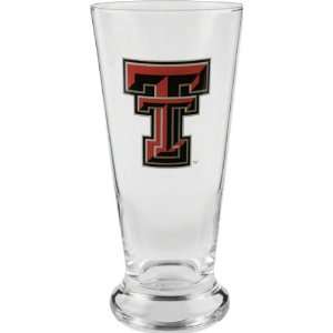  Texas Tech Red Raiders Logo Pilsner Glass: Sports 