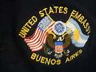 American Embassy Buenos Aires polo golf shirt mens adult Small