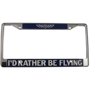 Aircraft Tool Supply Chrome License Plate  Industrial 