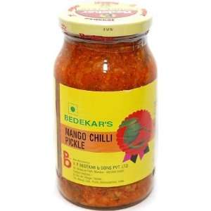 Bedekars Mango Chili Pickle   400g  Grocery & Gourmet 