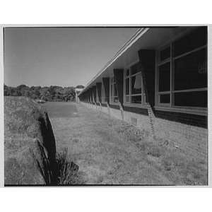  School, Clinton, Connecticut. South facade sharp 1953