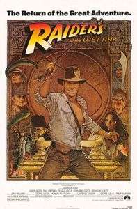 Indiana Jones Raiders Of the Lost Ark Movie Poster  