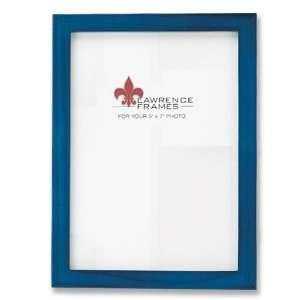  5x5 Blue Stain Wood Standard   Picture Frames