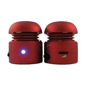  Chill Pill Audio Speaker Red Interference Free Retractable 
