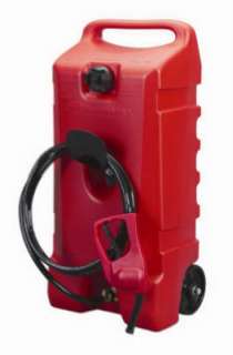 Flo N Go Duramax 14 Gallon Red Wheeled Fuel Container  