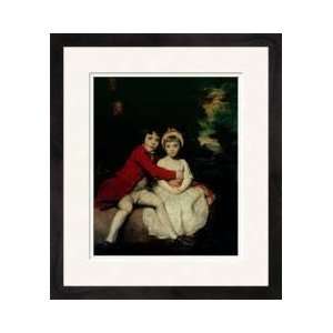 John Parker And His Sister Theresa 1779 Framed Giclee Print  