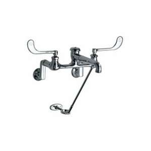  Chicago Faucets Wall Mounted Sink Faucet 814 VBCP: Home 