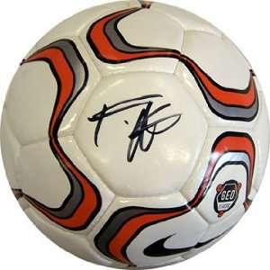  Freddy Adu Autographed Soccer Ball