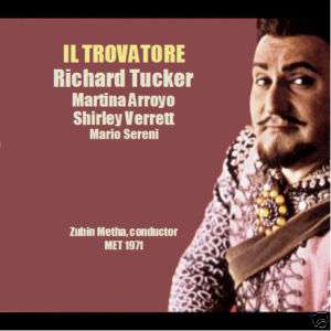 Il Trovatore w/ RICHARD TUCKER and MARTINA ARROYO 1971  