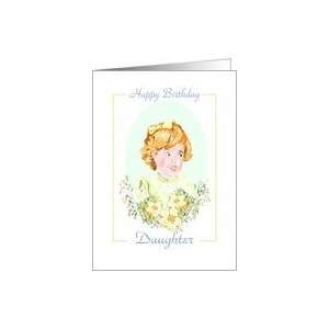  Birthday Daughter Wild White Roses Card: Toys & Games