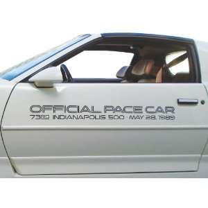   Turbo Trans Am Indianapolis 500 Pace Car Door Decal Kit Automotive